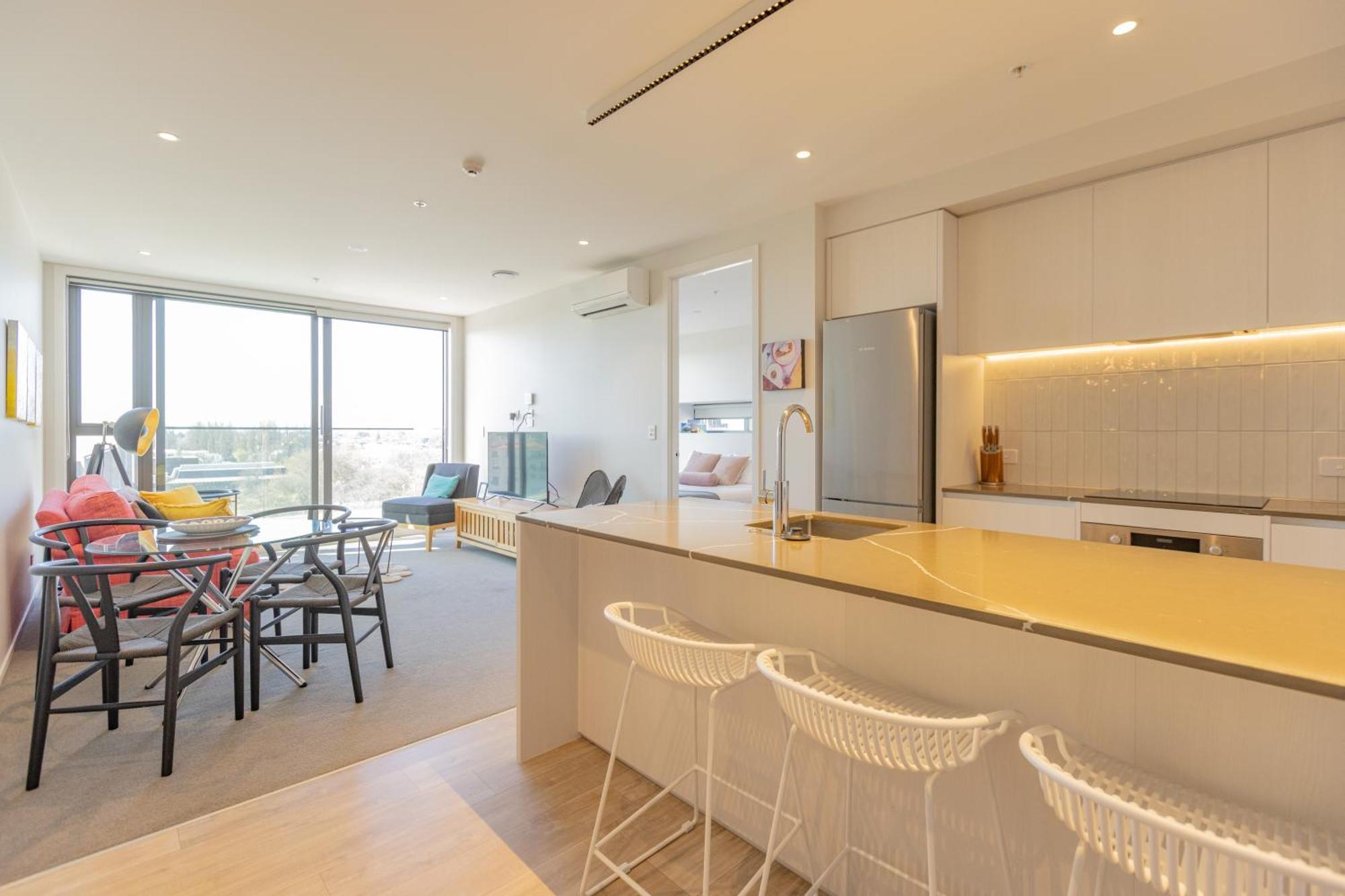 Luxury 2 Bedroom Cbd Apartment With Free Parking كريستتشيرش المظهر الخارجي الصورة
