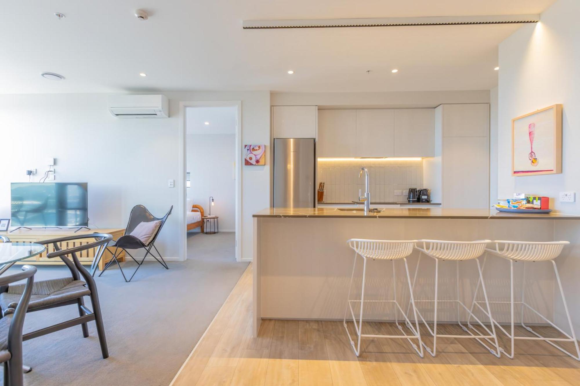 Luxury 2 Bedroom Cbd Apartment With Free Parking كريستتشيرش المظهر الخارجي الصورة